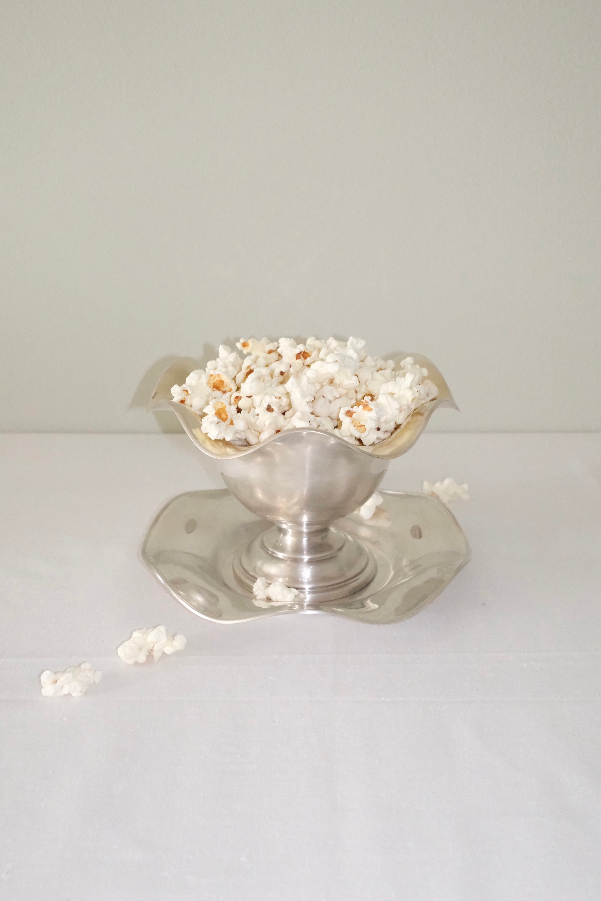 Vintage Silver-Plated Pedestal Bowl
