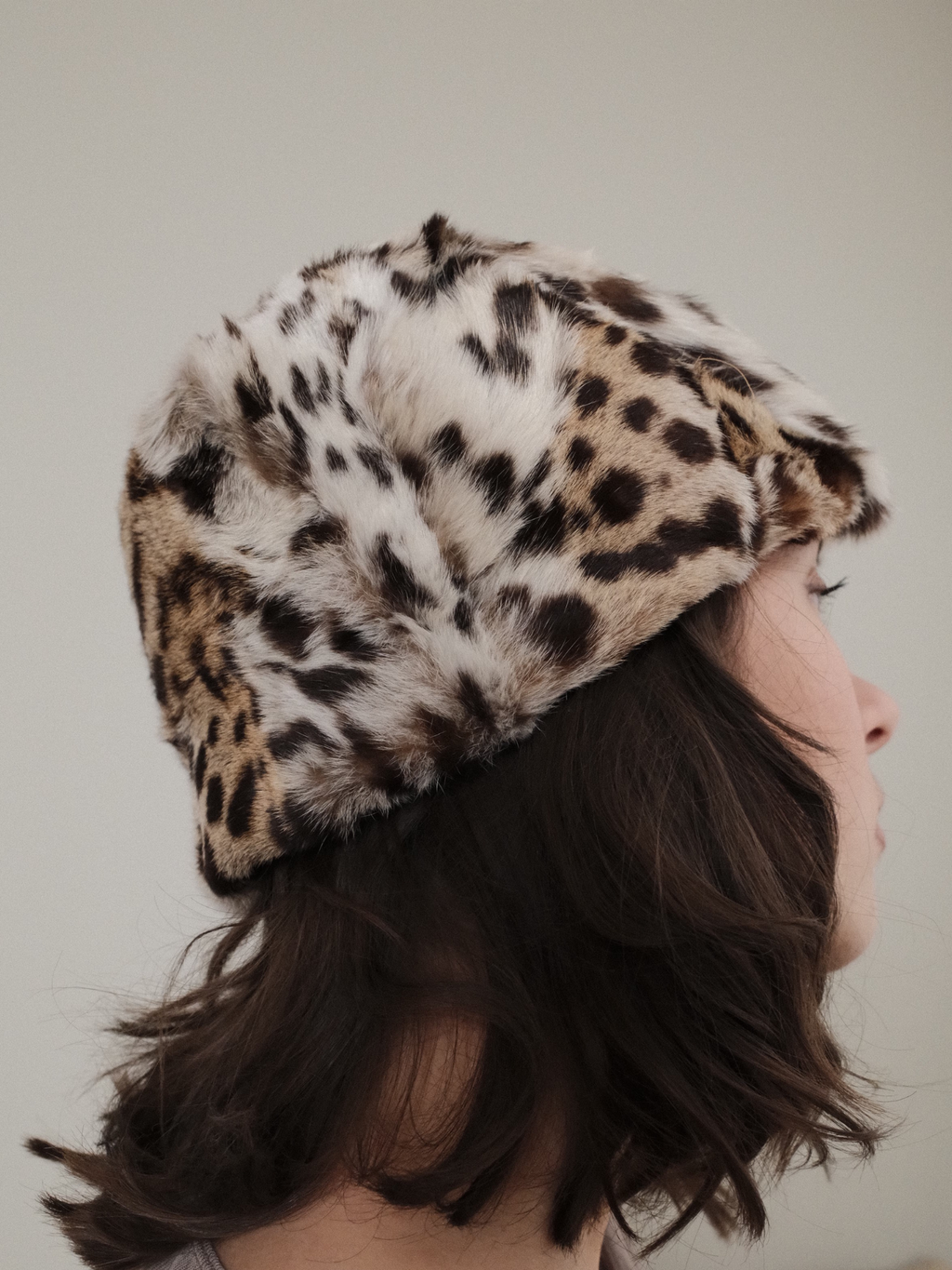 Vintage fur beret