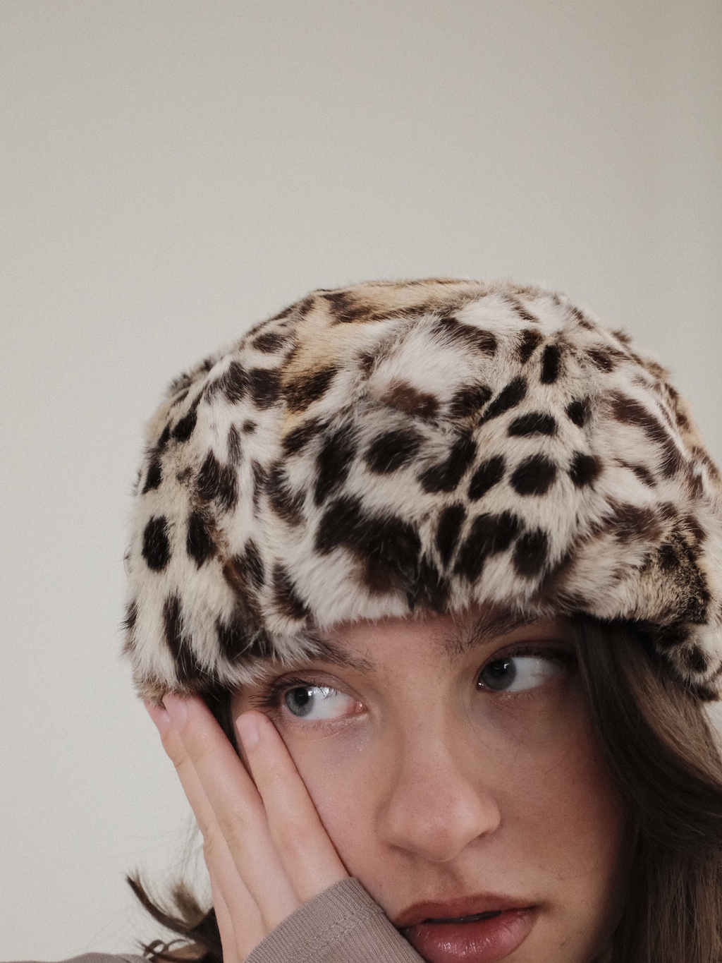 Vintage fur beret