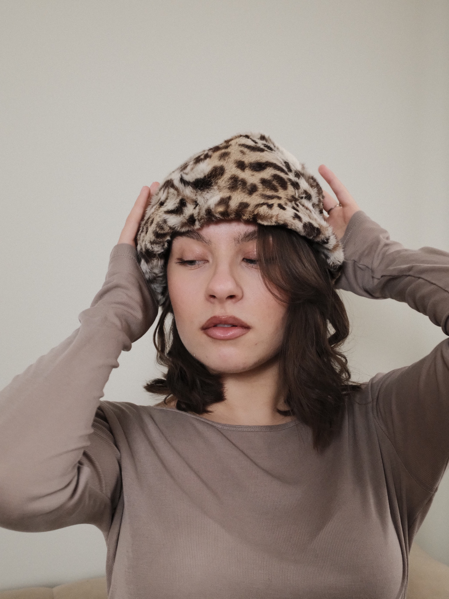 Vintage fur beret