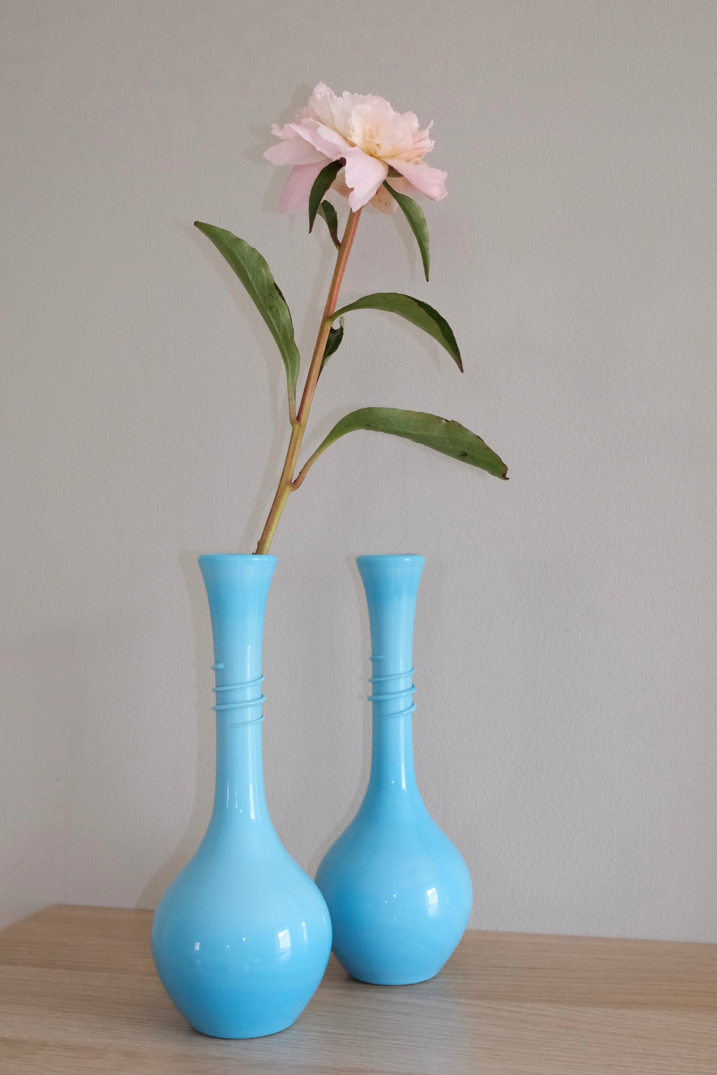 Vintage Blue Bud Vase