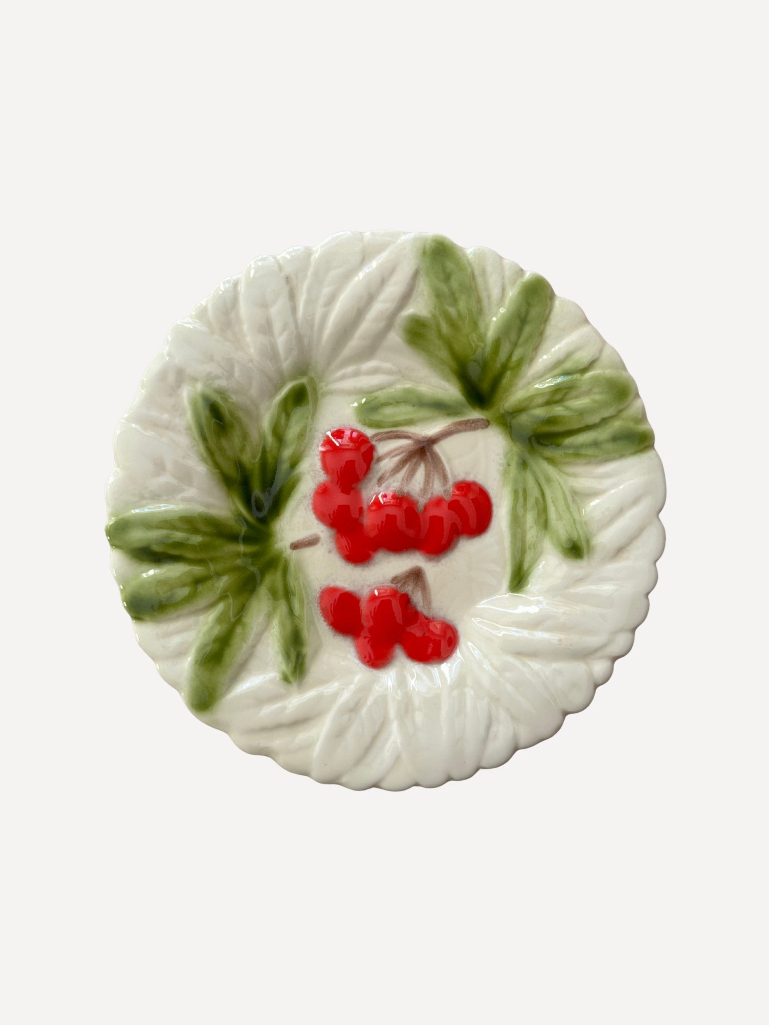 Set of 4 Hand-Painted Plates