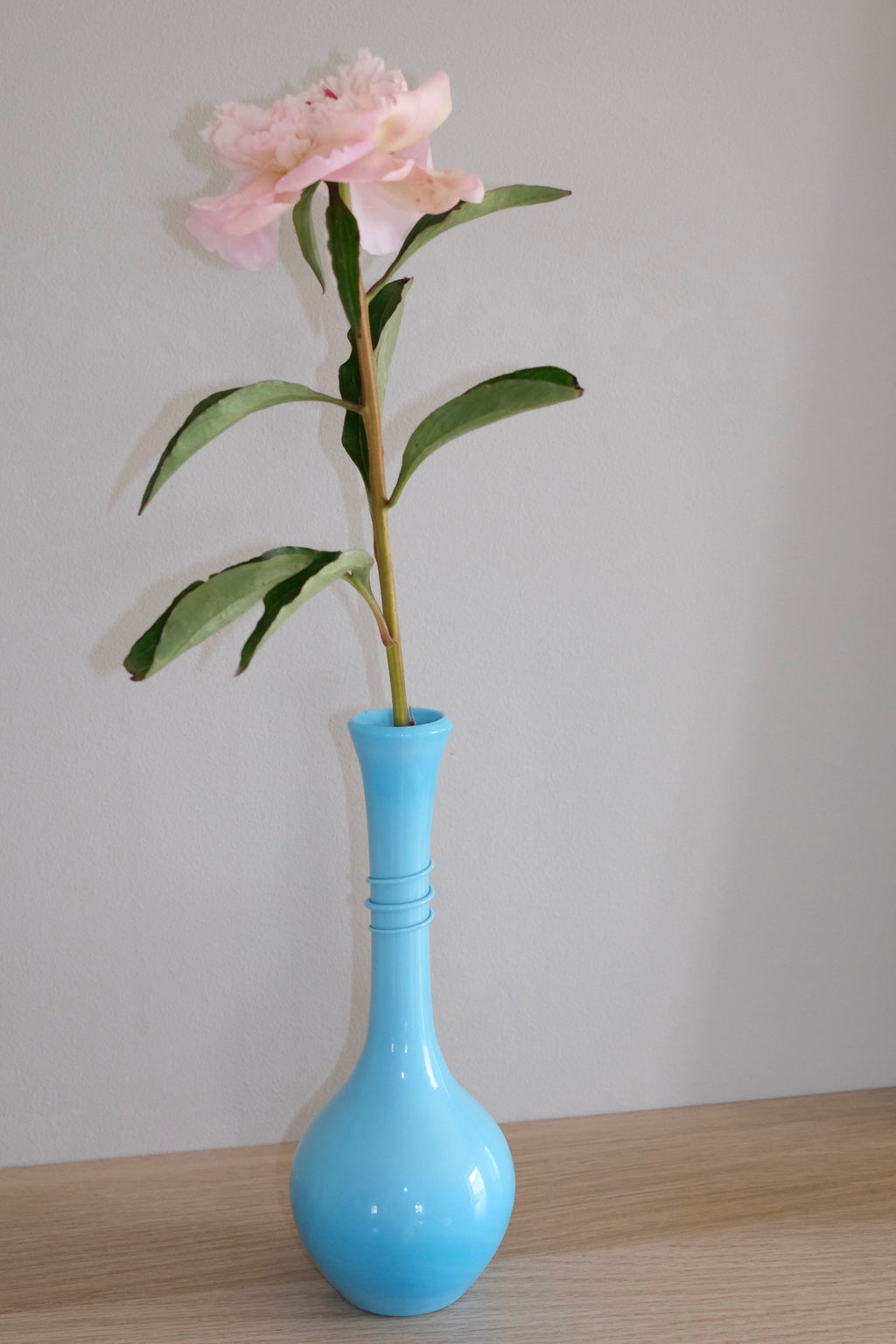 Vintage Blue Bud Vase