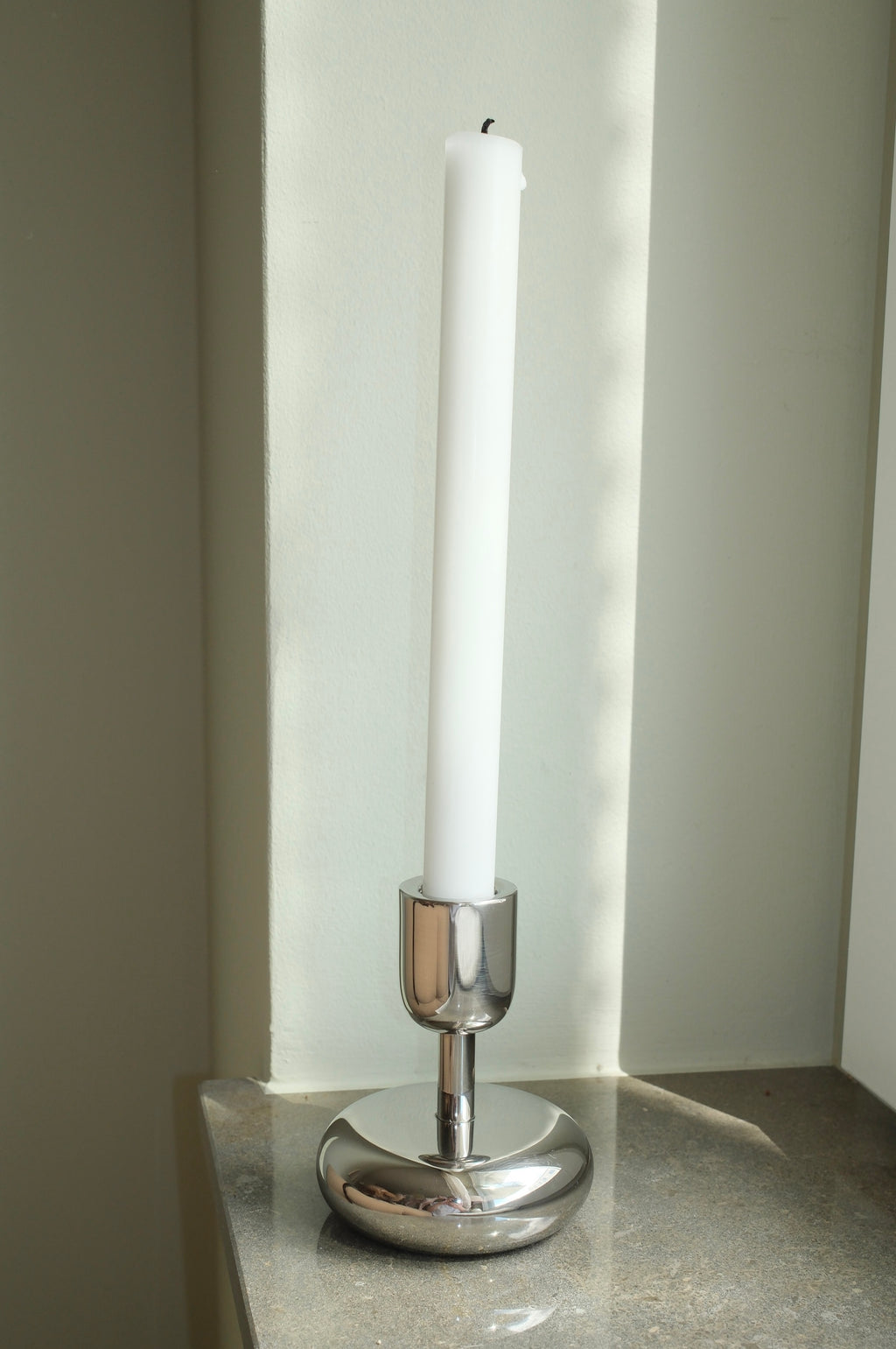 Iittala Nappula Stainless Steel Candle Holder