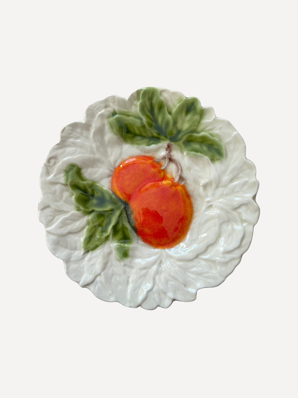 Set of 4 Hand-Painted Plates