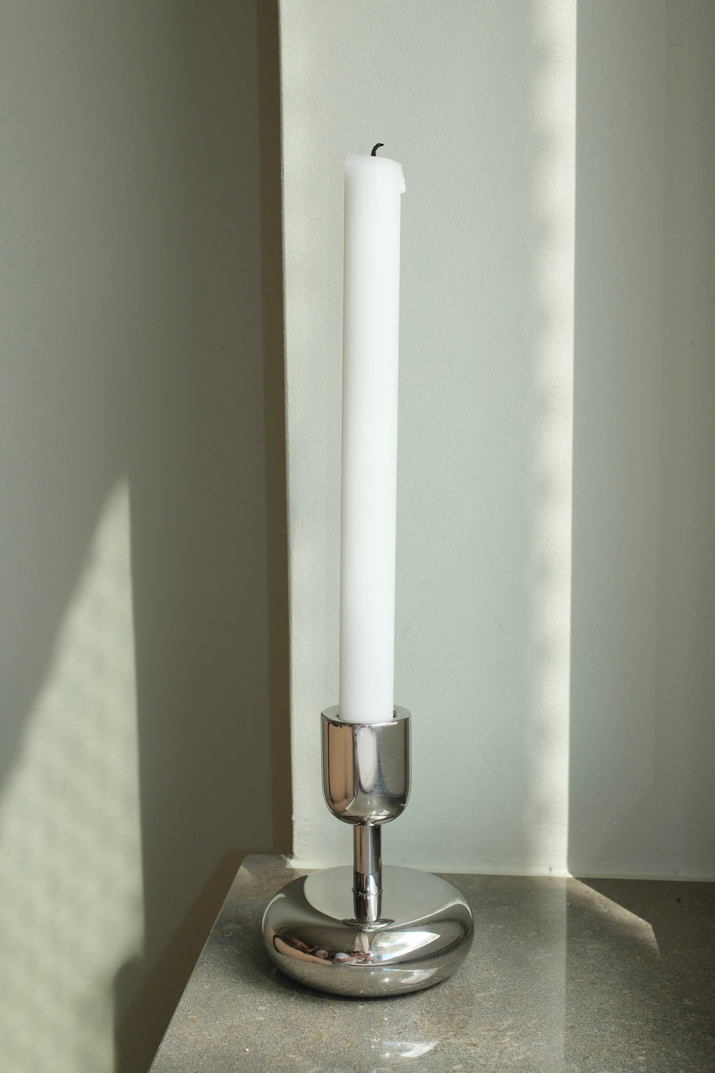 Iittala Nappula Stainless Steel Candle Holder