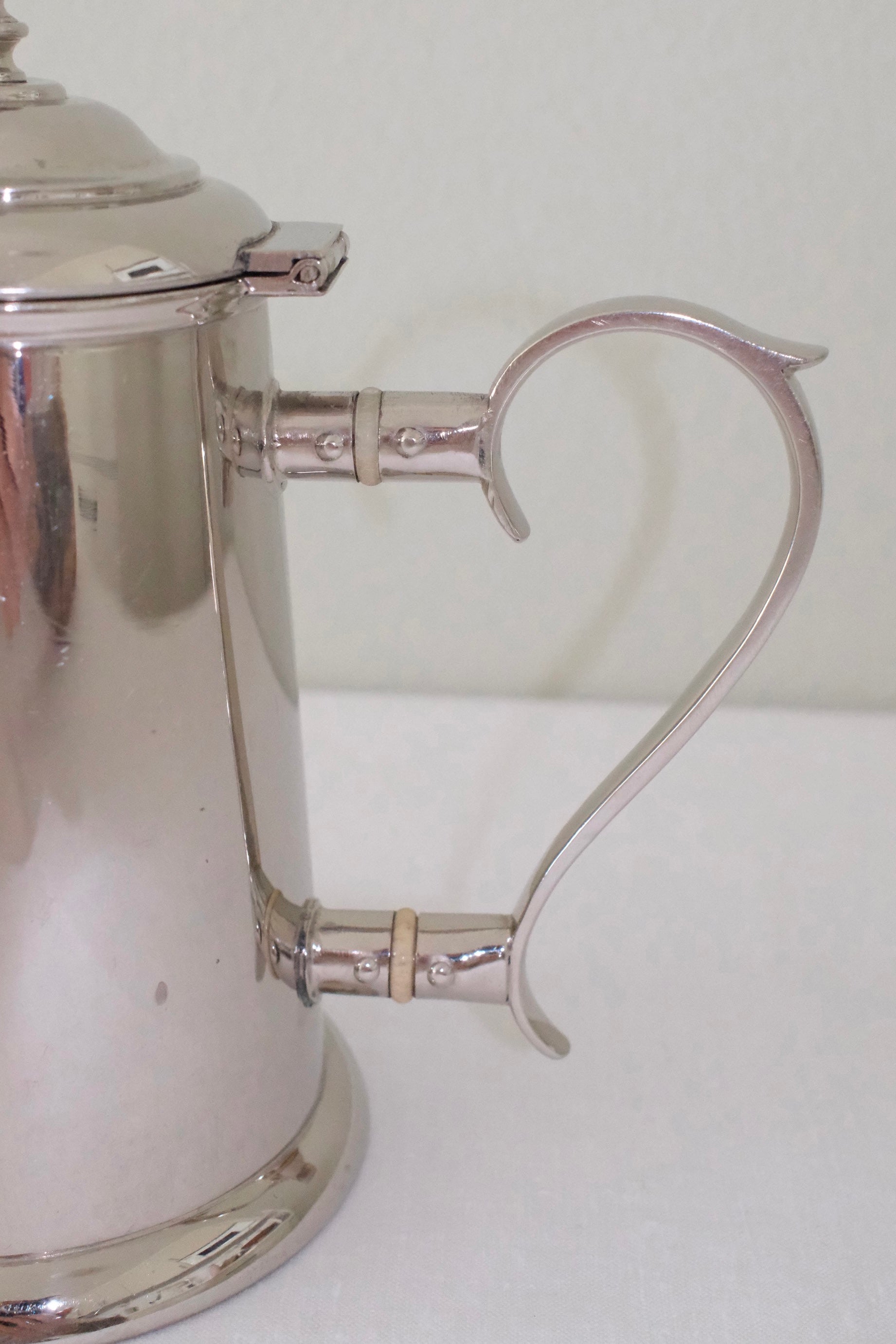 Vintage Silver-Plated Decorative Pot