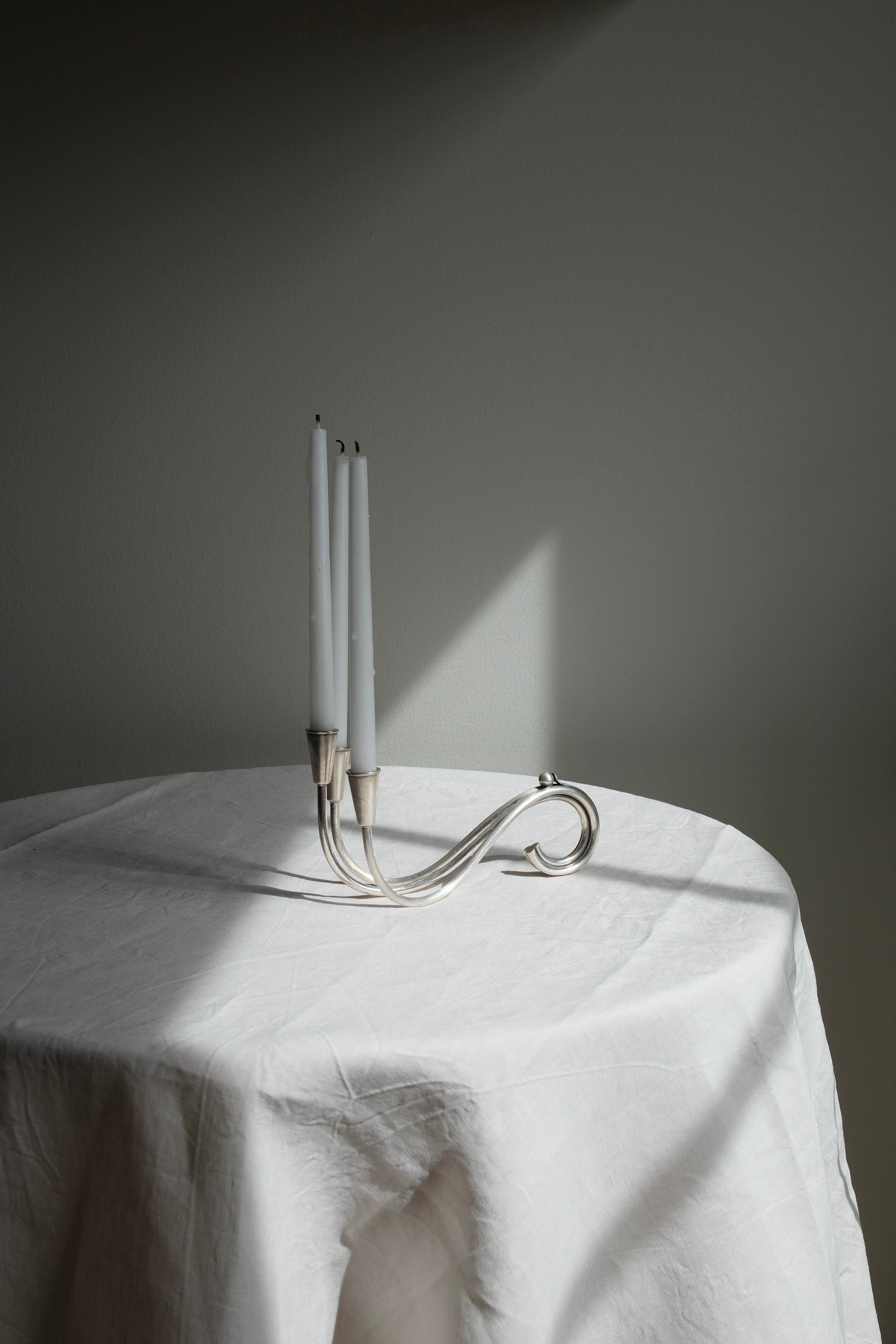 Vintage Triple Candle Holder
