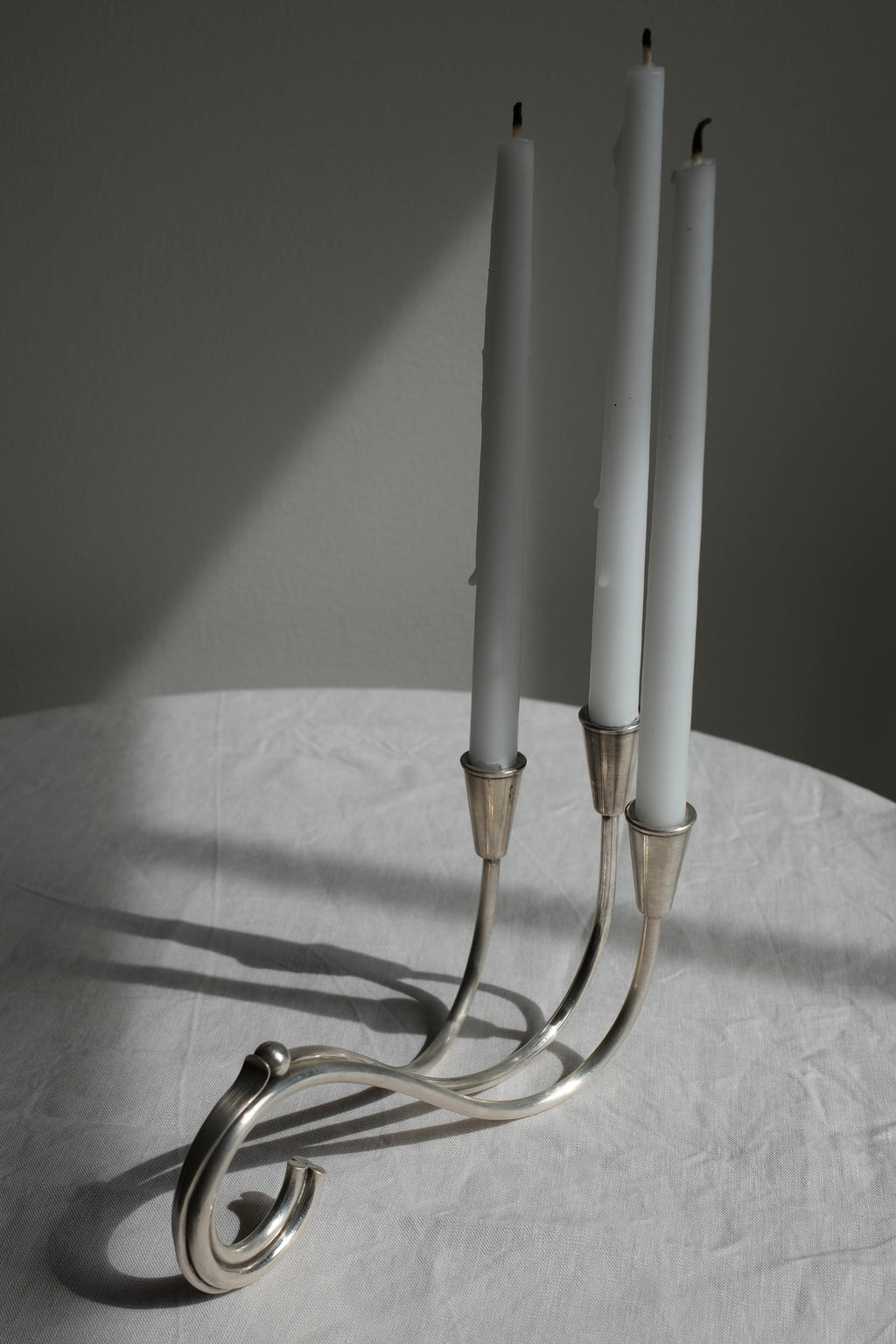 Vintage Triple Candle Holder