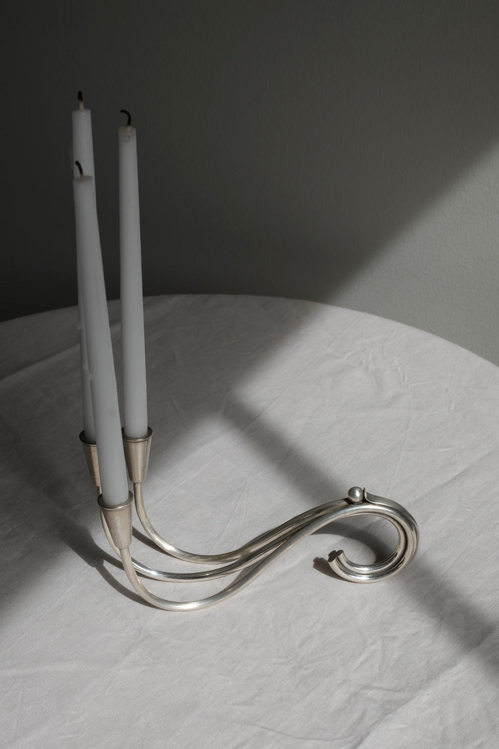 Vintage Triple Candle Holder