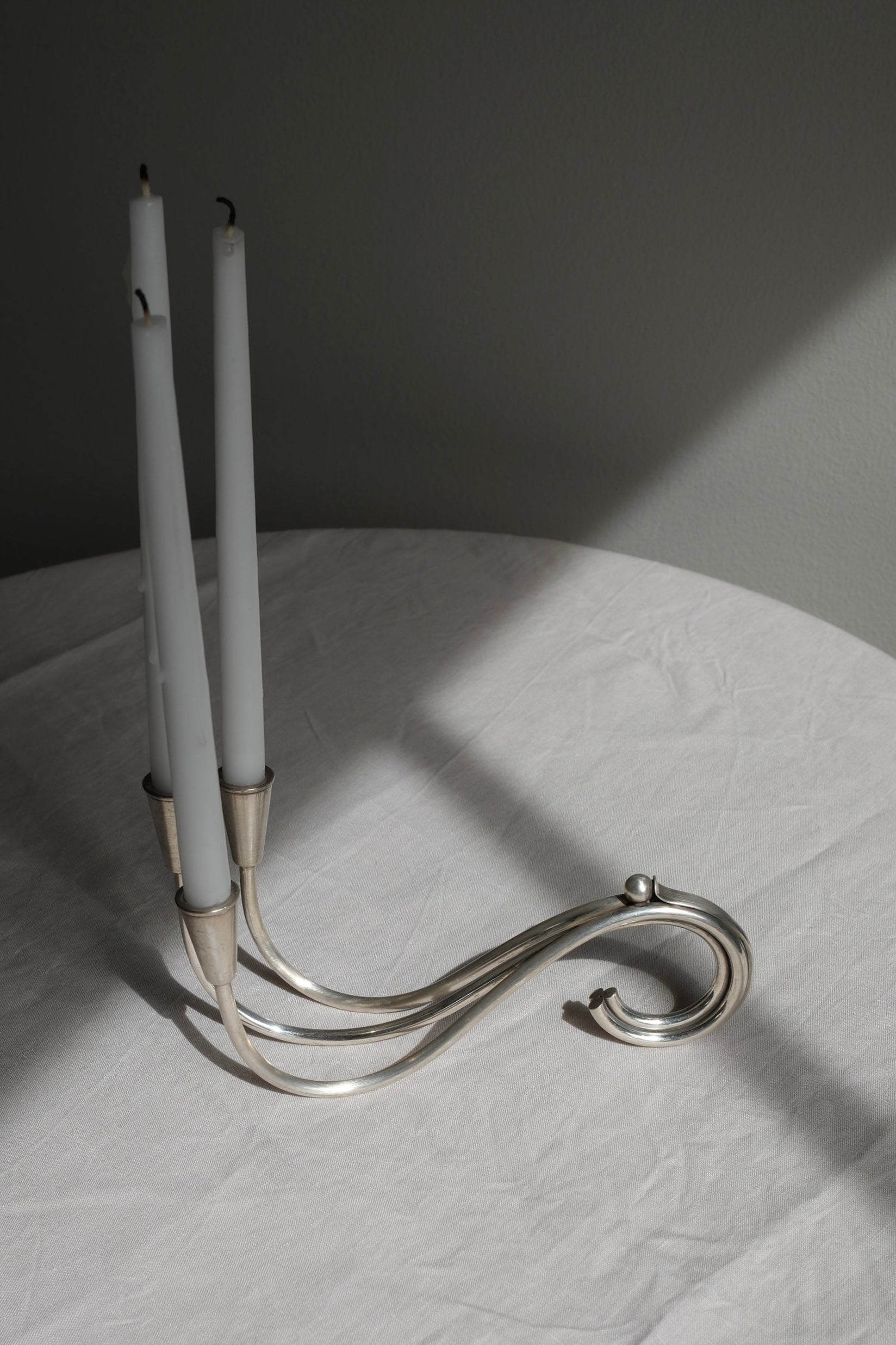 Vintage Triple Candle Holder