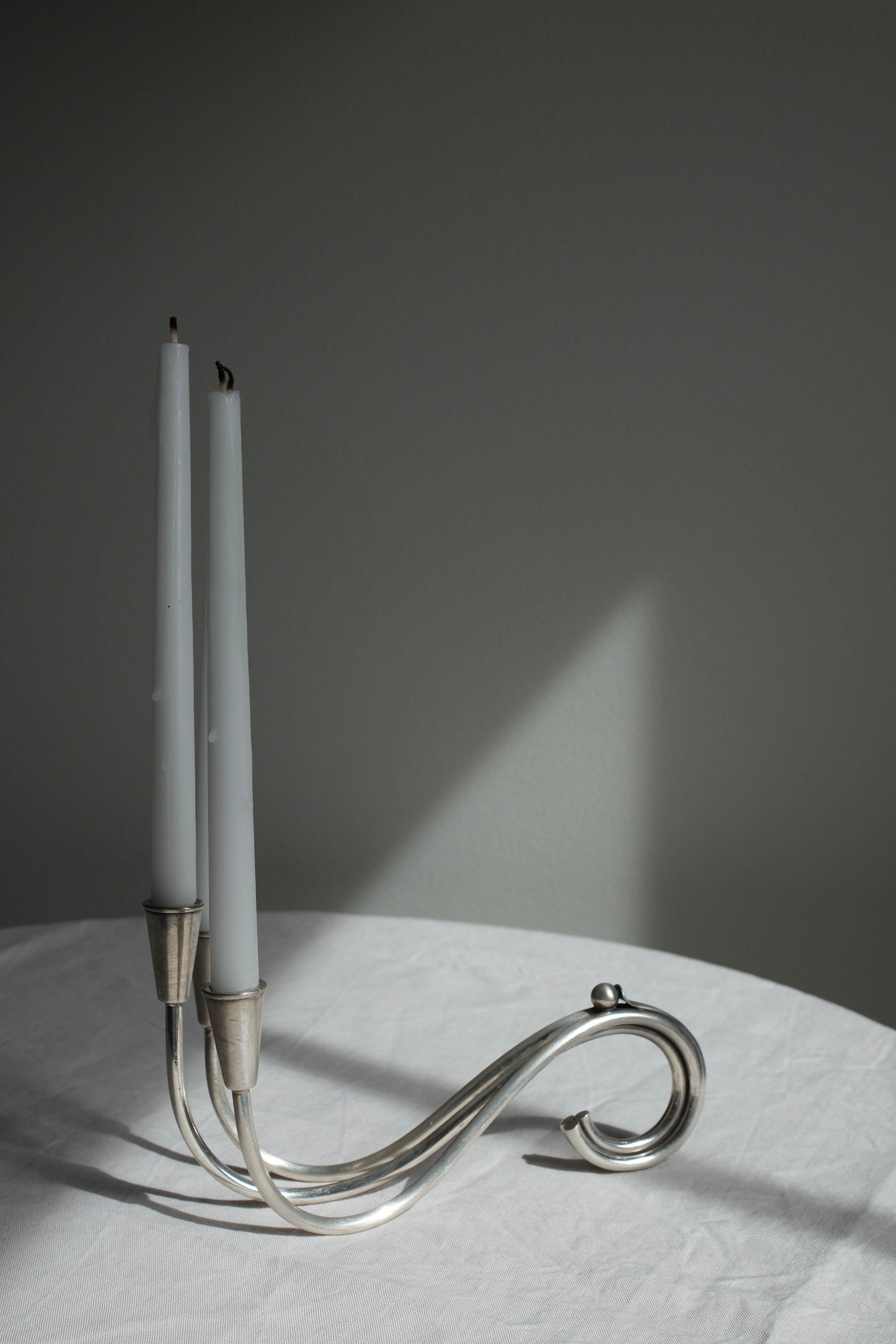 Vintage Triple Candle Holder