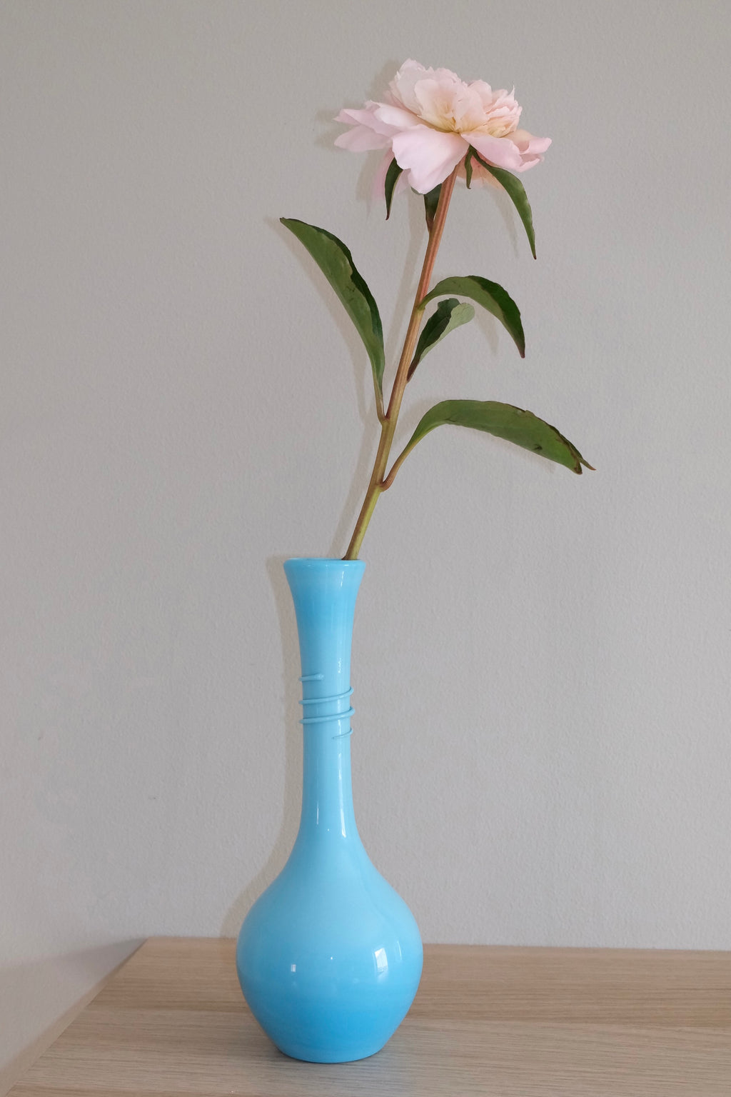 Vintage Blue Bud Vase