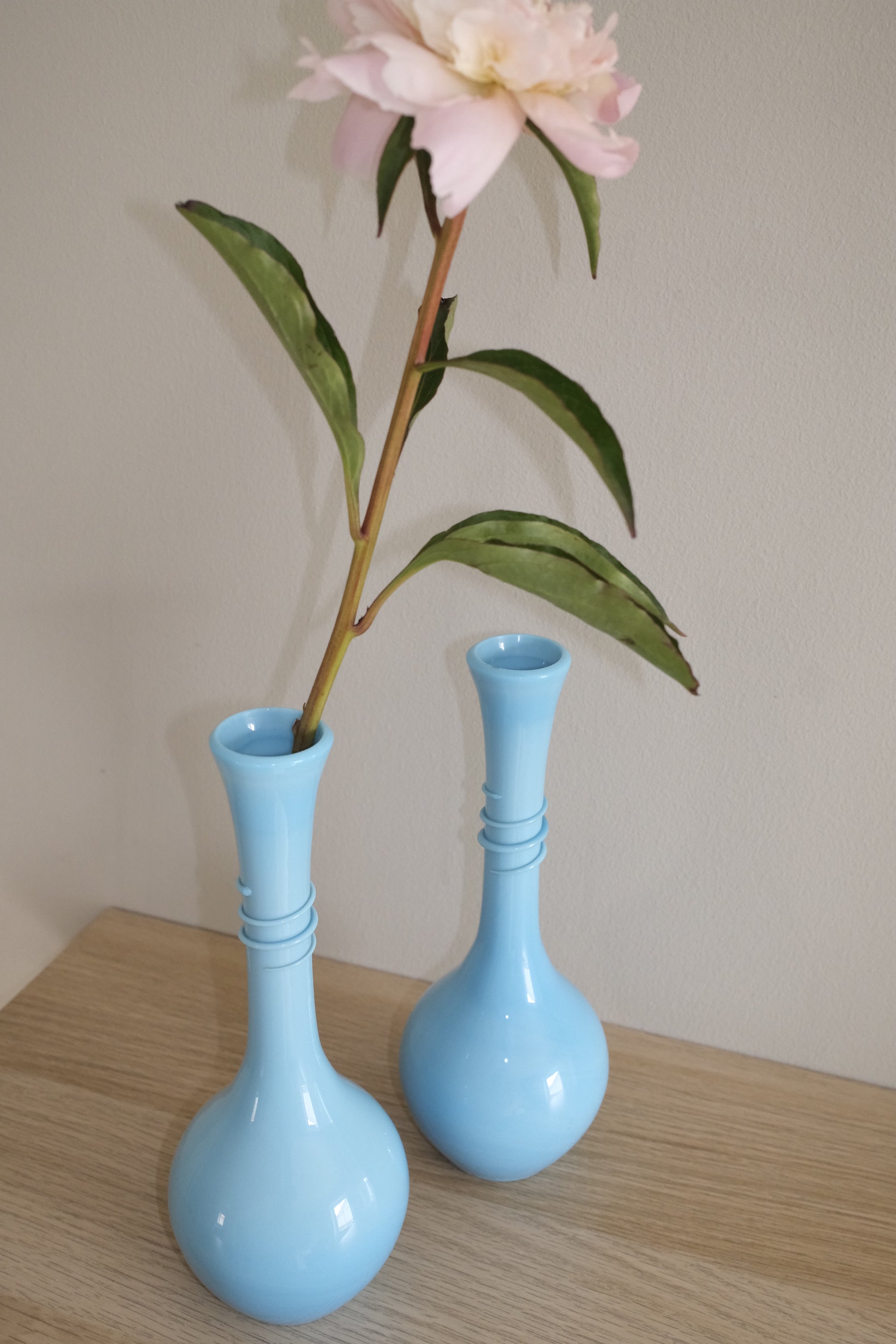 Vintage Blue Bud Vase