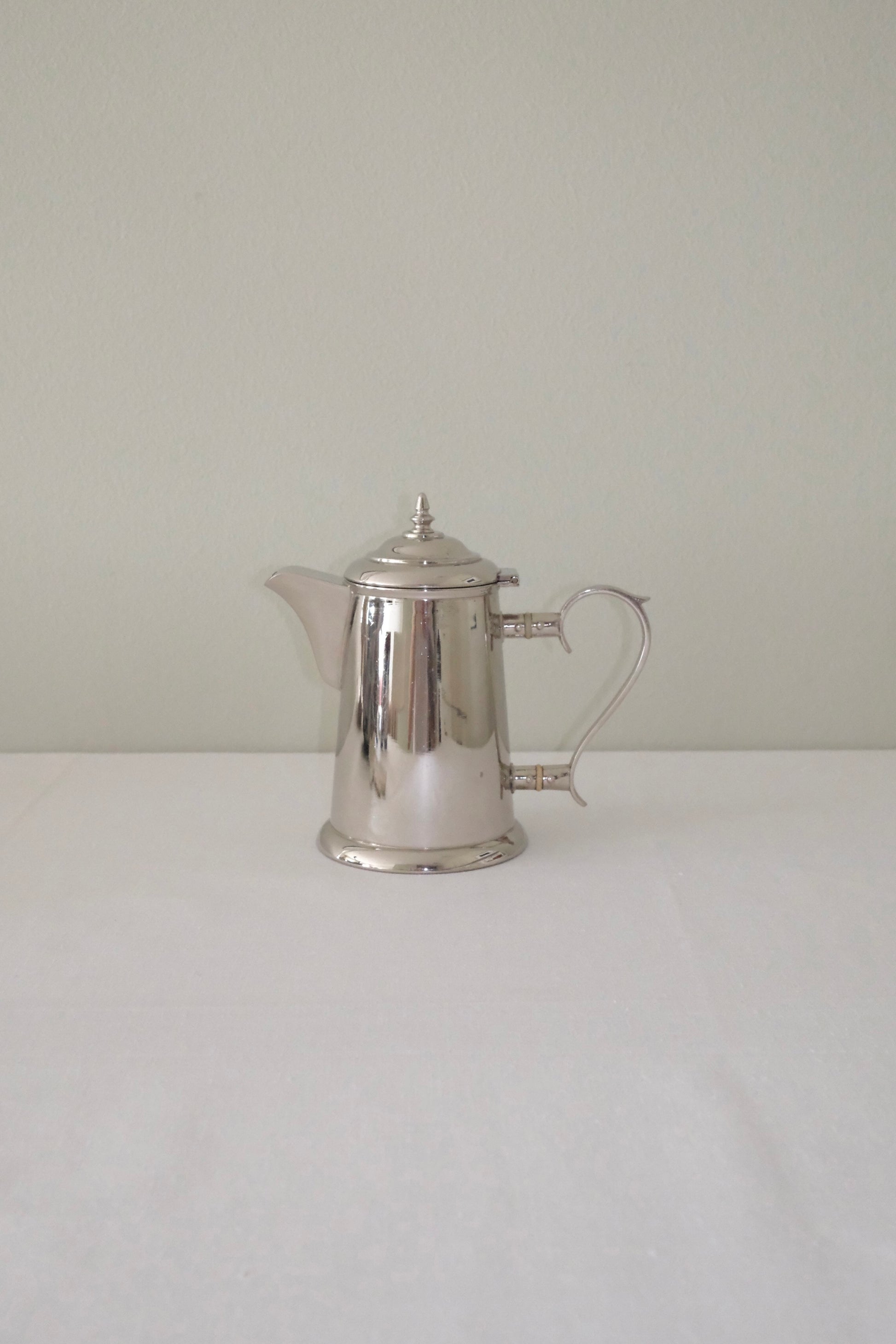 Vintage Silver-Plated Decorative Pot