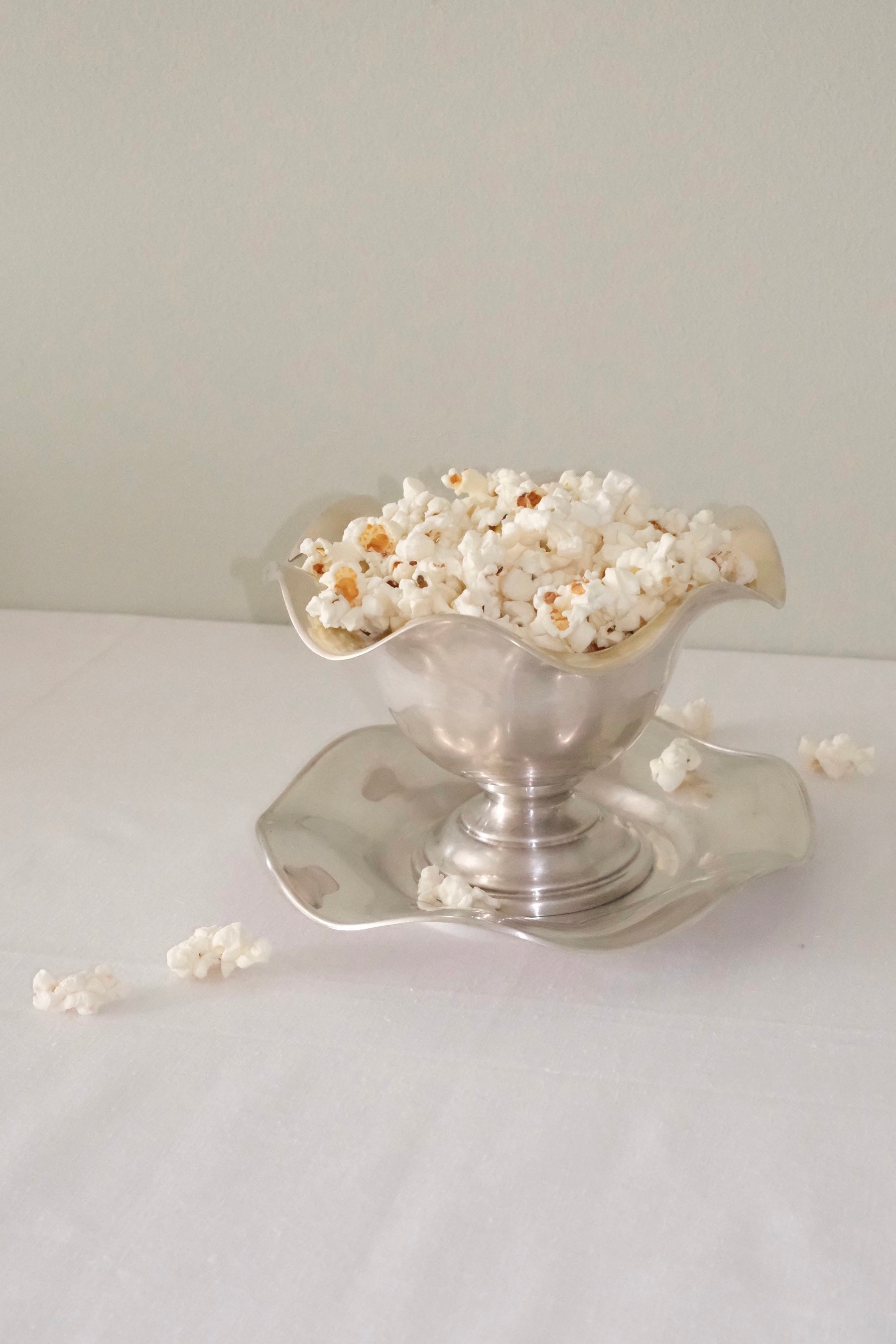 Vintage Silver-Plated Pedestal Bowl