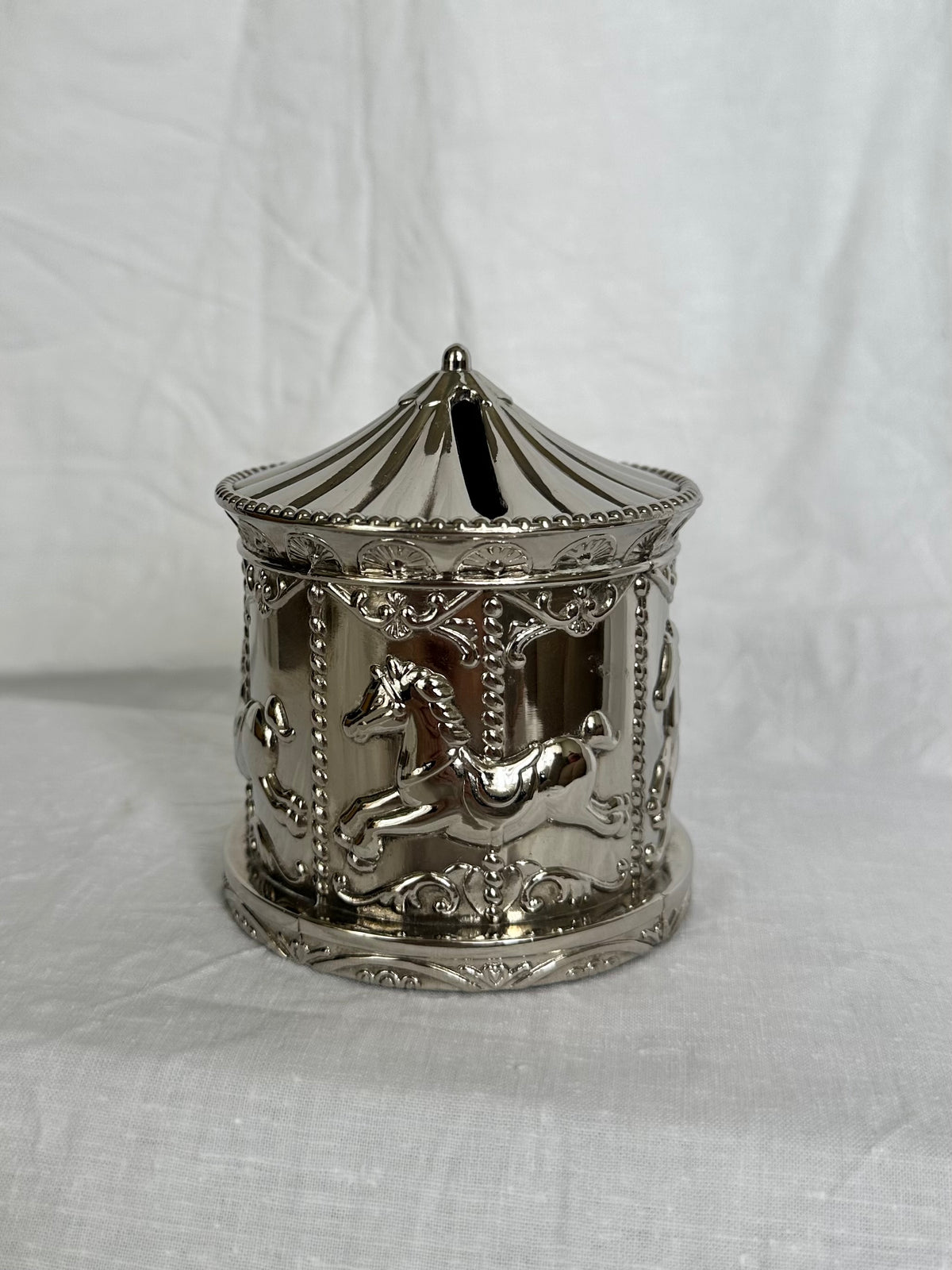 Vintage Carousel Coin Bank