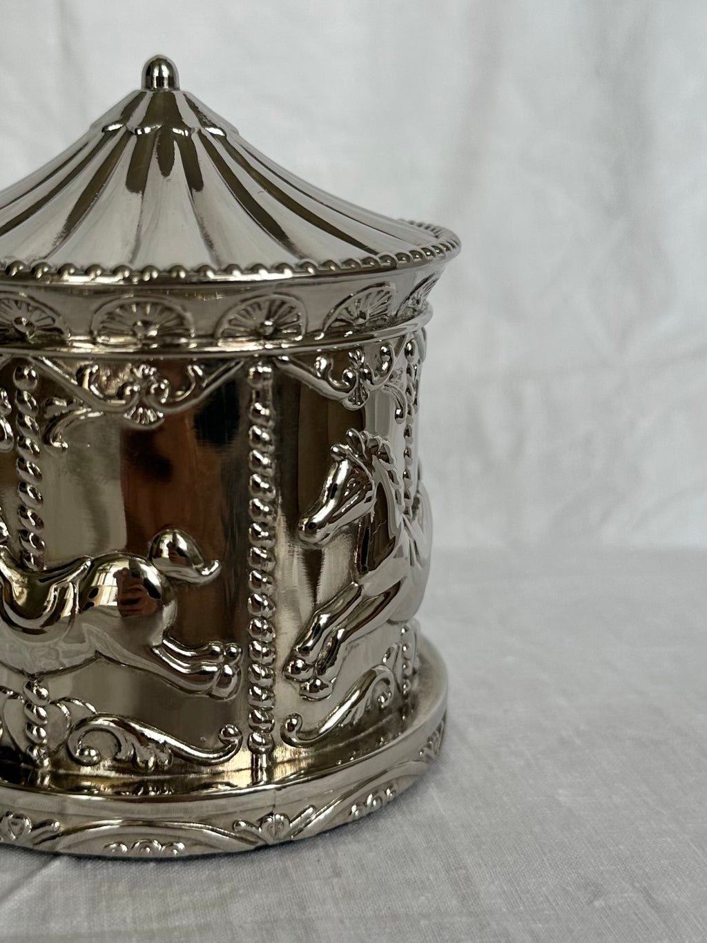 Vintage Carousel Coin Bank