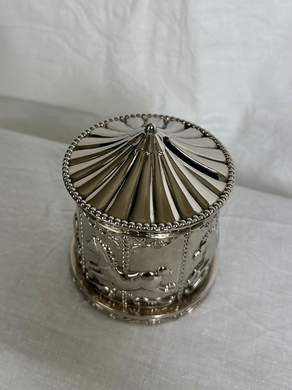Vintage Carousel Coin Bank